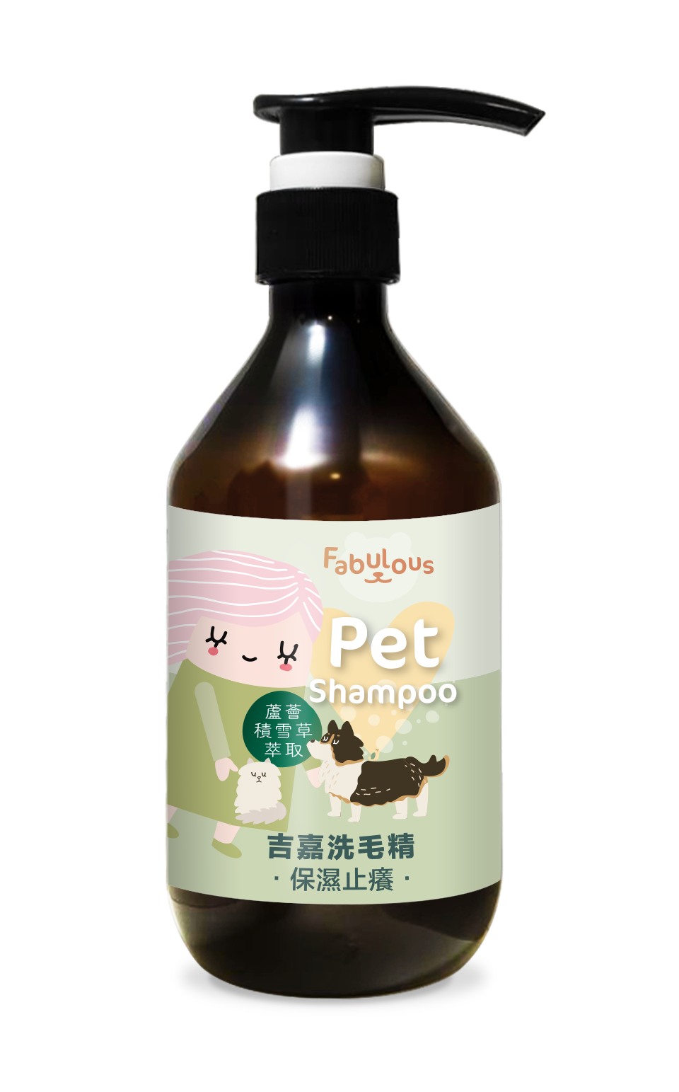 吉嘉植萃寵愛洗毛精 保濕止癢 500ml