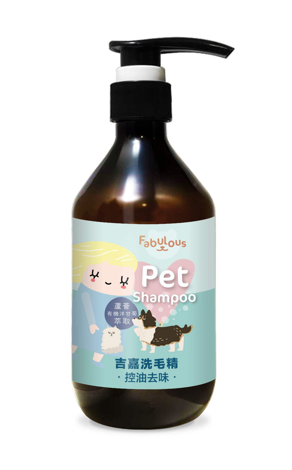 吉嘉植萃寵愛洗毛精 控油去味 500ml